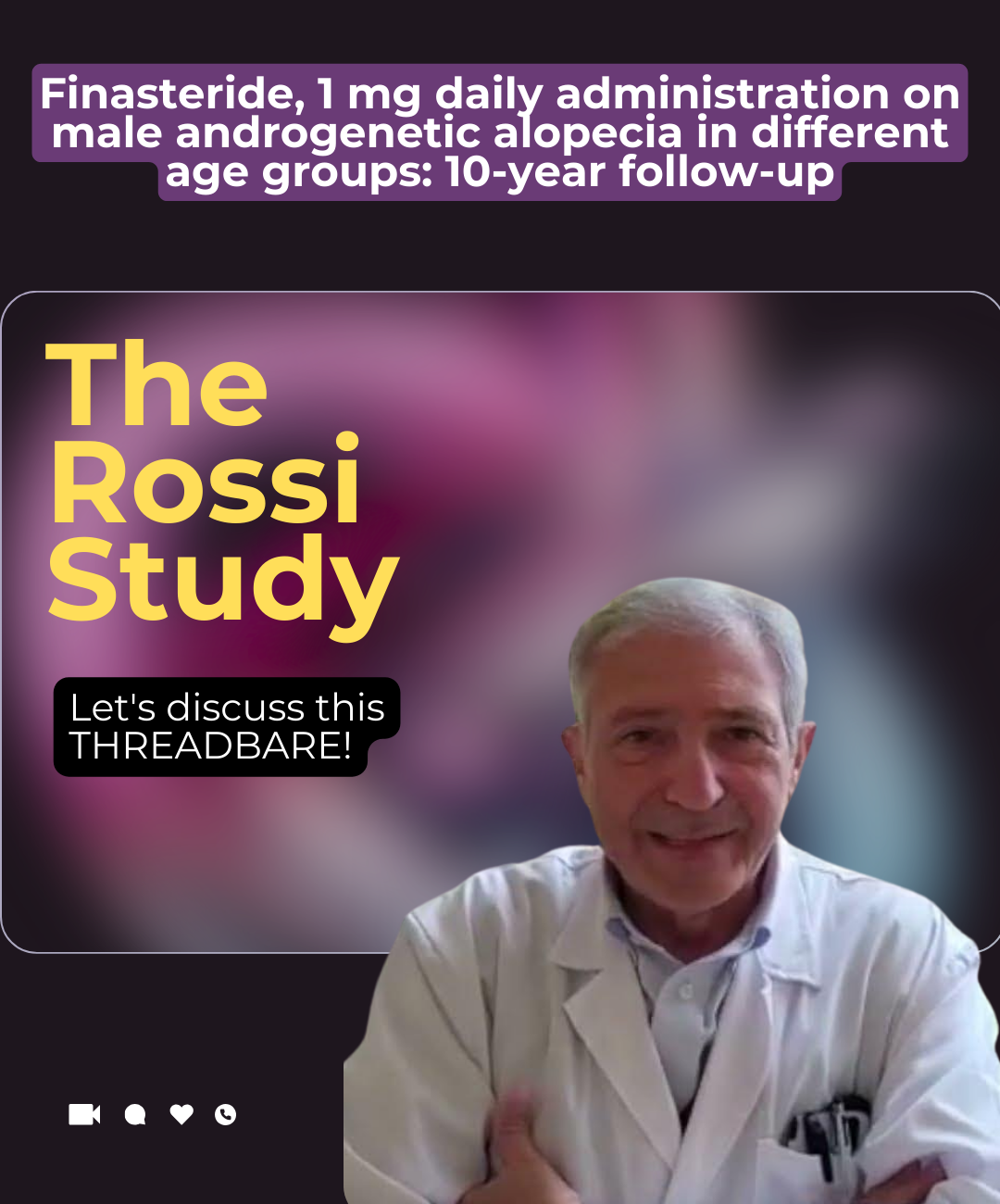 The Rossi Study: Finasteride Safety Profile.